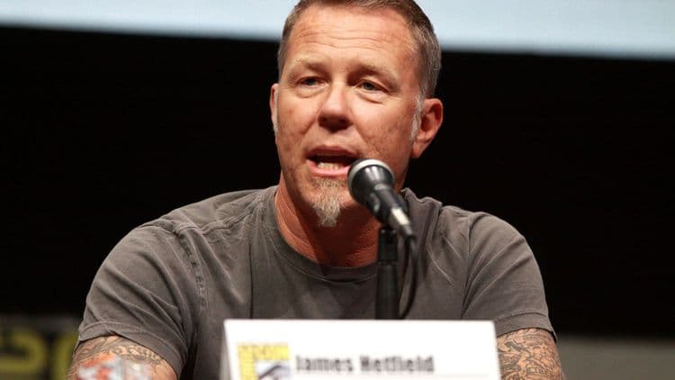 James Hetfield — Metallica Kicks Off 'Life Burns Faster' Sphere Residency